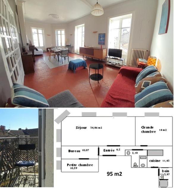 Les 7 Balcons, Comedie-Gare, Parking, Spacieux Lumineux Appt Haussmannien مونبيلييه المظهر الخارجي الصورة